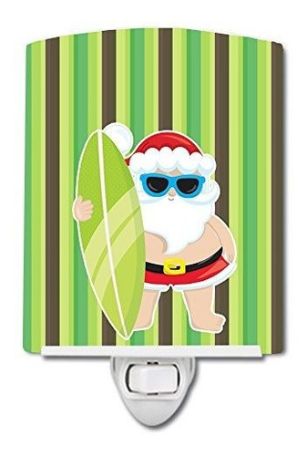 Caroline's Treasures Bb9072cnl Beach Santa Claus # 5 Luz De 