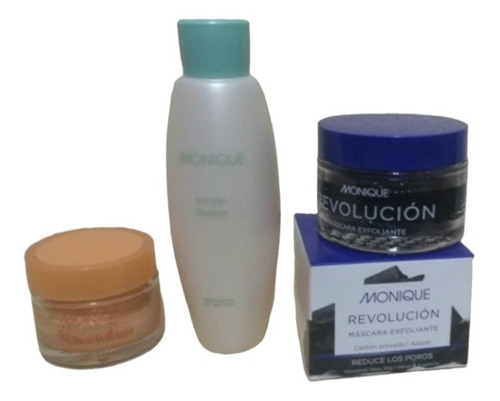 Monique Set X 3 Annelets /loción Tónica/máscara Exfoliante