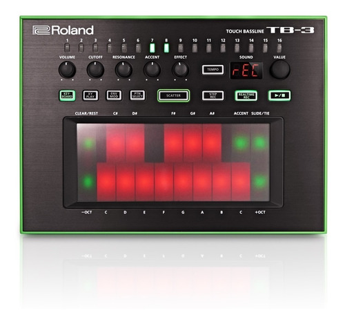 Sintentizador Roland Aira Tb3 Touch Bassline