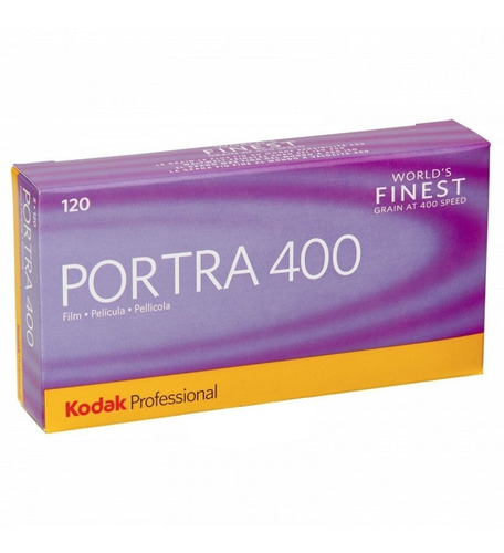 Imagen 1 de 1 de 5 Rollos Kodak Portra 400 Profesional 120 Formato Medio