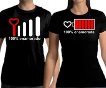 Comprar Playera Duo Pareja Novios Enamorados Señal 2 Pz