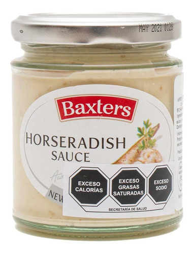Salsa Baxters Horseradish 170g