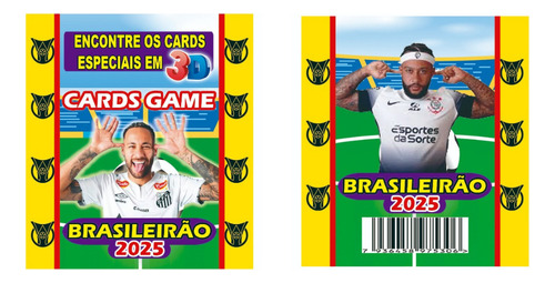 800 Figurinha Bater Bafo Trocar Fifa/brasileirão-200 Pcte