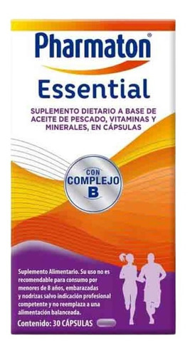 Pharmaton Essential 30 Capsulas