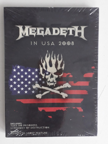 Dvd Megadeth In Usa 2008
