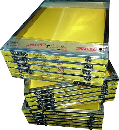 Schablon Shablon 30x40 120h Serigrafia Seda Amarilla