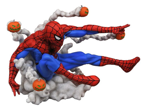 Estátua Pumpkin Bomb Spider-man - Marvel Gallery - Diamond