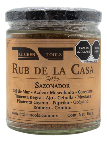 6 Rubs De La Casa, Kitchen Tools, Sazonador