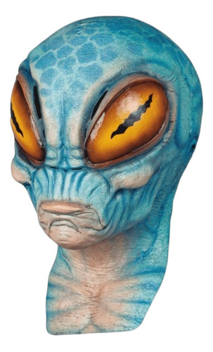 Máscara Alien Tetz Extraestraterrestre Látex Hiperrealista 
