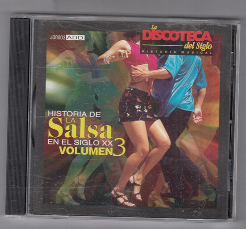 Historia De La Salsa Vol.3 Varios Cd Original Usado Qqf. Mz