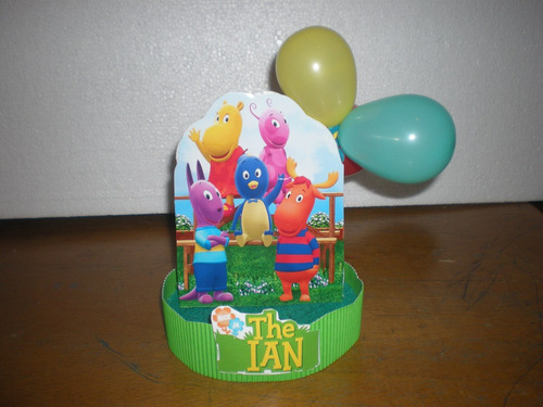 Centros De Mesa Infantiles Backyardigans