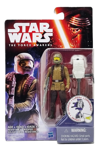 Hasbro - Star Wars - The Force Awakens - Resistance Trooper