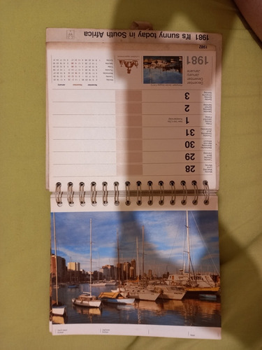 Calendario 1981 Sudáfrica (Usado)