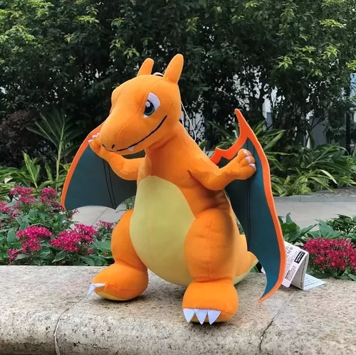 Charizard Ash Pikachu Pokemon Lendário Dragão Fogo Pelúcia