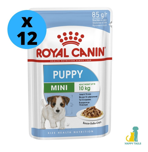 Royal Canin Pouch Mini Puppy X 12 Uni - Happy Tails