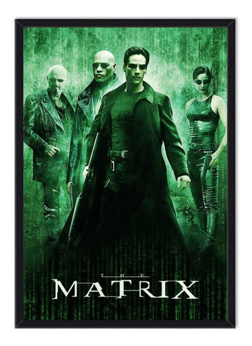 Cuadro Enmarcado - Póster Matrix