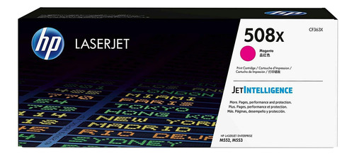 Toner Hp Cf363x 508x Magenta M553 577 E55040 9500 Copias