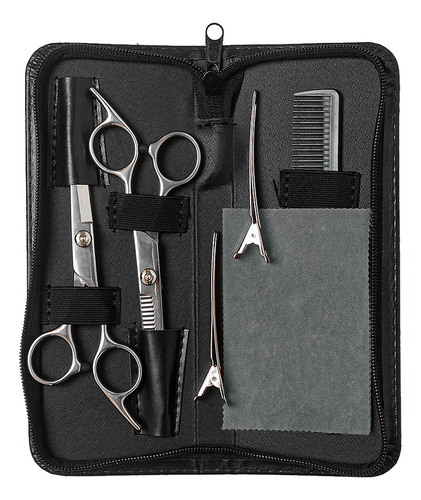 A Juego De Tijeras Peinadas For Peluquería Y Barbero For El