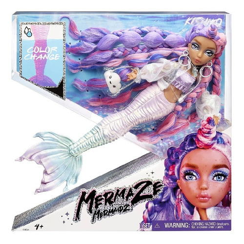 Boneca Mermaze Mermaidz Core Kishiko - Unissex - Purple - Ún