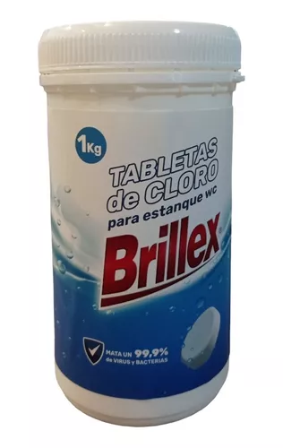 Pastilla Estanque WC Cloro 1 KG - 50 Tabletas de 20 GR