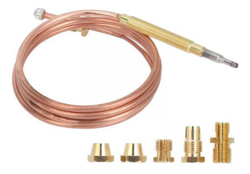 2 Kits De Termopar De Gas Para Termopar, Longitud 120cm