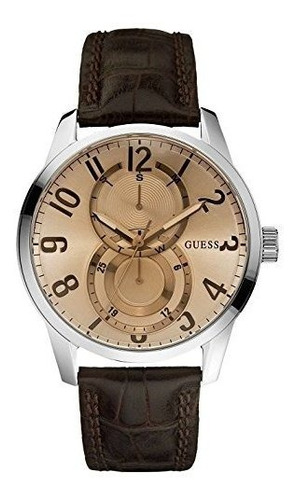 Guess W95127g2 Mens Circulo Interno Reloj Multifuncion