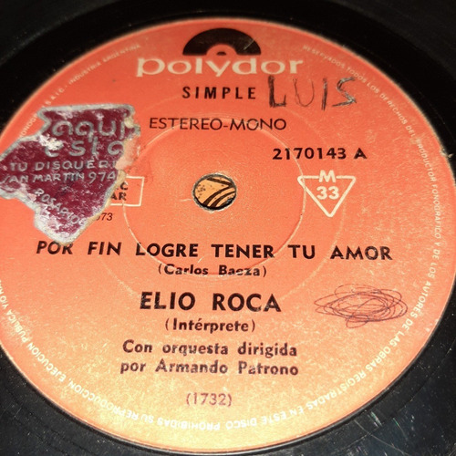 Simple Elio Roca Polydor 1742 C13