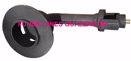 Imagen 3 de 4 de Lanzallamas Quemador Mechero Curvo Horno Barro Fund 42milcal