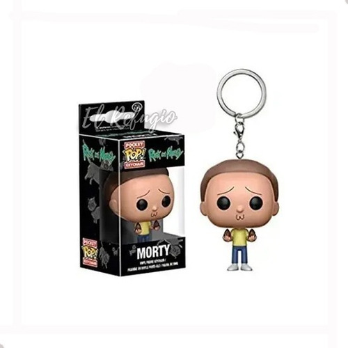 Funko Pop Keychain  Morty Rick And Morty