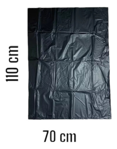 5 Kilos De Bolsa Negra Gruesa Resistente Para Basura 70x110