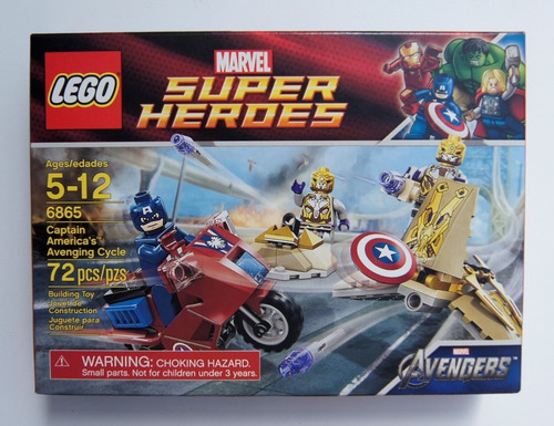 Lego Marvel Super Heroes Captain America´s Avenging Cycle