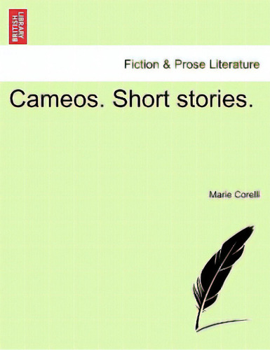 Cameos. Short Stories., De Corelli, Marie., Vol. 1. Editorial British Lib Historical Print E, Tapa Blanda En Inglés
