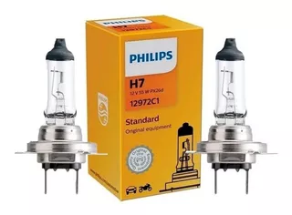 Lote 10 Lampada H7 Premium 55/60w 12v Original Philips