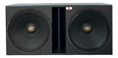 Caixa Trio Duto Régua 2 Alto Falante 15'' Woofer Eros E-315