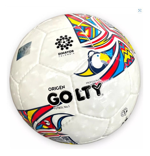 Balón Golty Futbol #5 Origen Profesional Cosido
