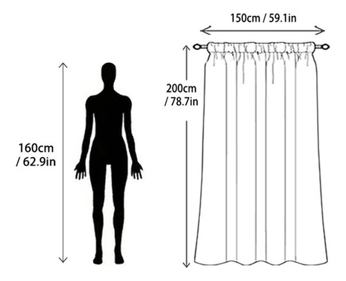 Cortina De Encaje Floral Ventana De Tul Cortina 150x200cm