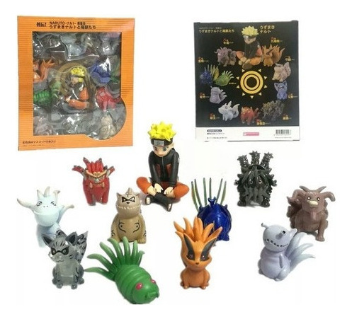 Naruto E 10 Bestas Com Cauda Boneca Raposa De Nove Caudas