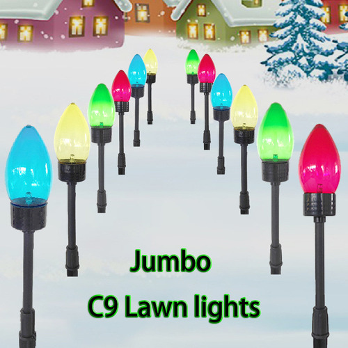 Luces Navideñas, Rotulador Navideño For Exteriores, Estaca,