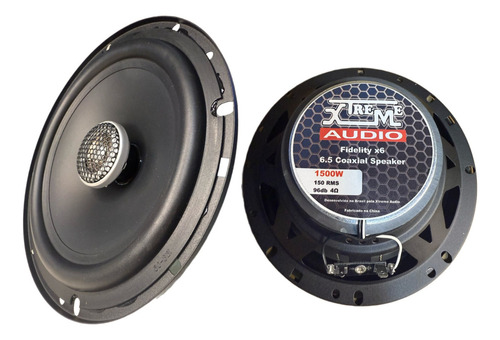 Alto Falante Som Automotivo 150 Rms Xtreme = Pioneer Dat Mtx Cor Gold