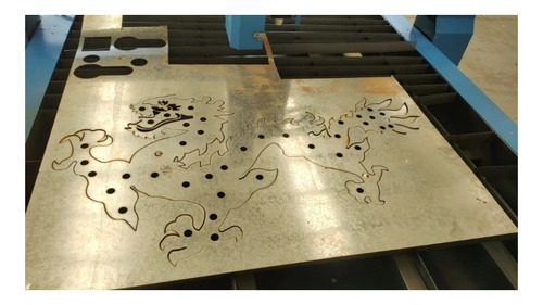 Plasma Cnc Pantografo 1500x3000mm Corte Chapa Acero Aluminio