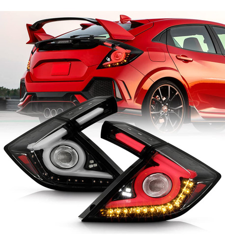 Para Honda Civic Hatchback Type Luz Trasera Led Completa