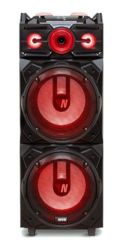 Bafle Potenciado Novik Impact Two 1500w Bt Karaoke