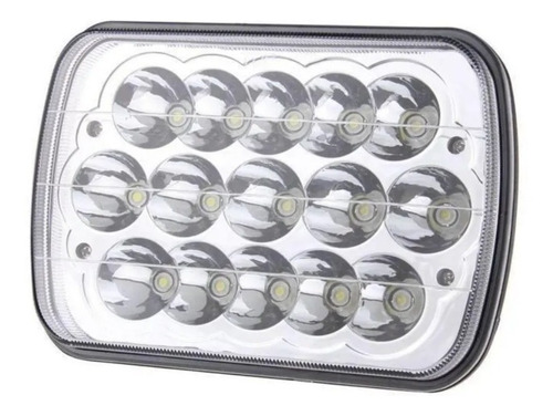 Faro 15 Led 45w H4 Alta/baja Faro 7¨ Universal Empotrar