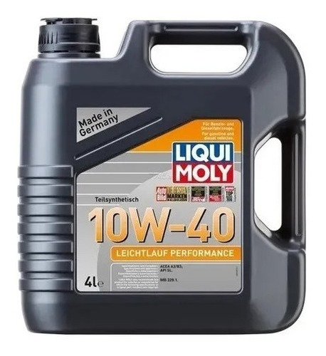 Liqui Moly 10w40 Leichtlauf X 4l Semisintetico Distrymat