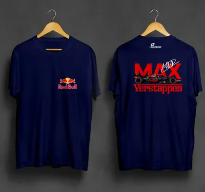 Camiseta Max Verstapen Formula 1 Red Bull F1 Campeão Oferta
