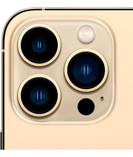 Apple Iphone 13 Pro Max (128 Gb) - Oro Solo At&t/unefon Dorado Claro (Reacondicionado)
