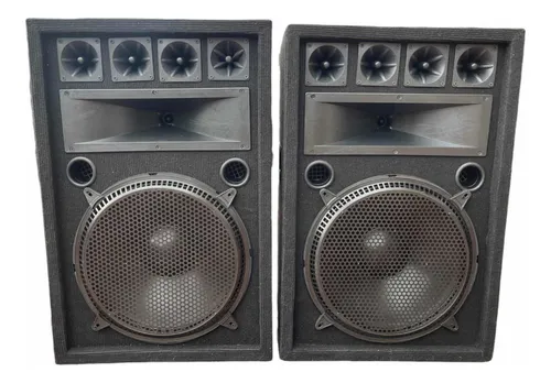 Altavoz de monitor de escenario de 2 vías y 15 pulgadas de alto