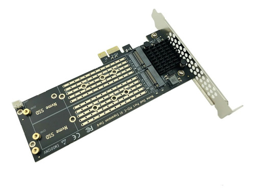 Adaptador Ssd M2 Nvme Duplo Pci Express X1