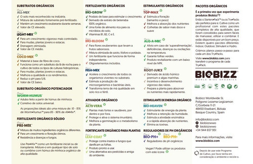 Imagem 5 de 6 de Fertilizante Biobizz - Bio Bloom 250ml
