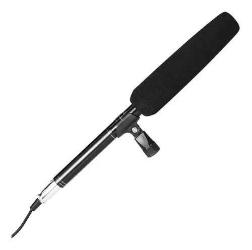 Microfone Direcional Shotgun Skypix 321a Condensador Coral